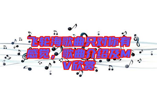 飛輪海歌曲只對你有感覺，歌曲介紹及MV欣賞