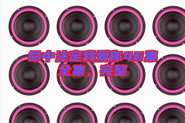 命中注定我愛你46集全集，完整