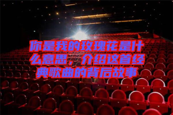 你是我的玫瑰花是什么意思，介紹這首經(jīng)典歌曲的背后故事