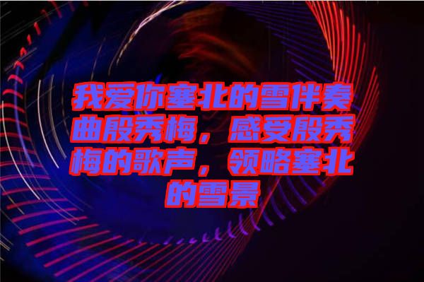 我愛(ài)你塞北的雪伴奏曲殷秀梅，感受殷秀梅的歌聲，領(lǐng)略塞北的雪景