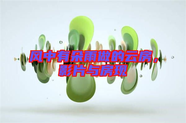 風(fēng)中有朵雨做的云房，影片與房現(xiàn)