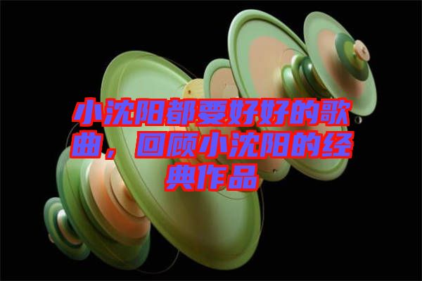 小沈陽都要好好的歌曲，回顧小沈陽的經(jīng)典作品