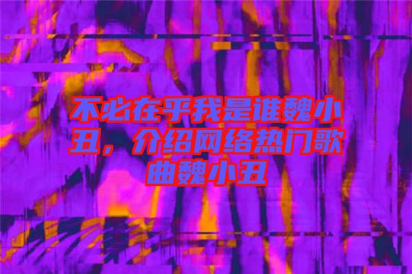 不必在乎我是誰魏小丑，介紹網(wǎng)絡熱門歌曲魏小丑