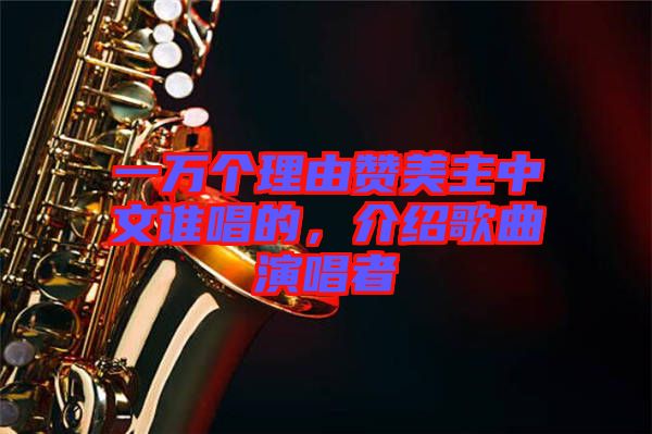 一萬個(gè)理由贊美主中文誰唱的，介紹歌曲演唱者