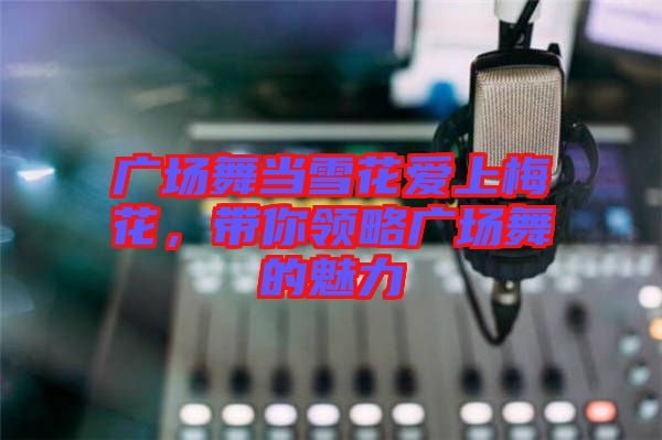 廣場舞當(dāng)雪花愛上梅花，帶你領(lǐng)略廣場舞的魅力