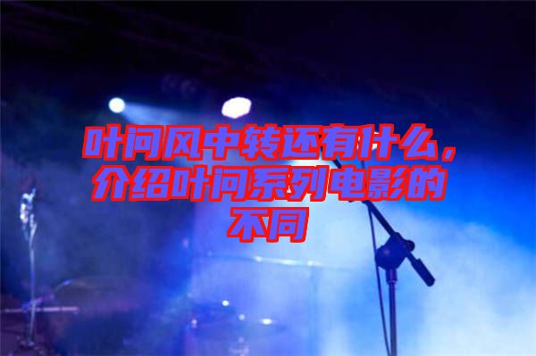葉問(wèn)風(fēng)中轉(zhuǎn)還有什么，介紹葉問(wèn)系列電影的不同