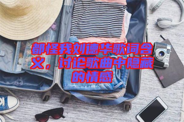 都怪我劉德華歌詞含義，討論歌曲中隱藏的情感