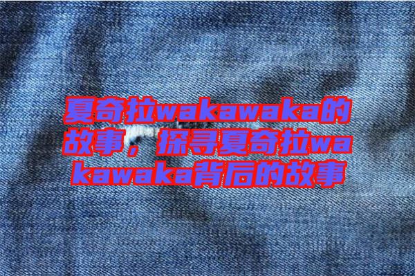 夏奇拉wakawaka的故事，探尋夏奇拉wakawaka背后的故事