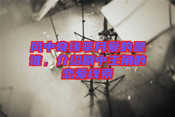風(fēng)中奇緣莘月愛(ài)的是誰(shuí)，介紹劇中主角的戀愛(ài)線索