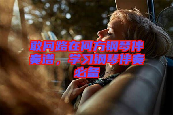 敢問(wèn)路在何方鋼琴伴奏譜，學(xué)習(xí)鋼琴伴奏必備