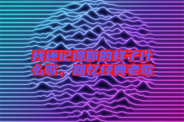 我還記得你的樣子什么歌，回憶經(jīng)典老歌