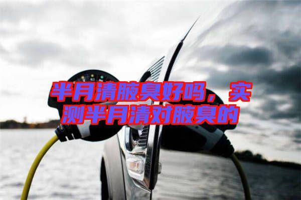 半月清腋臭好嗎，實測半月清對腋臭的