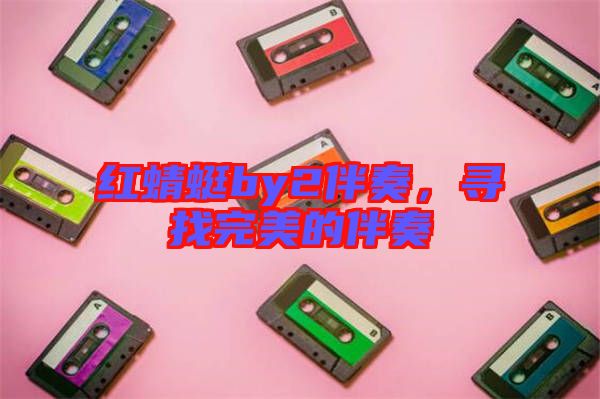 紅蜻蜓by2伴奏，尋找完美的伴奏
