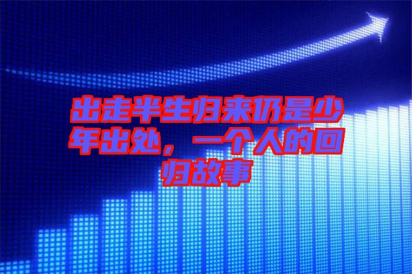出走半生歸來仍是少年出處，一個人的回歸故事