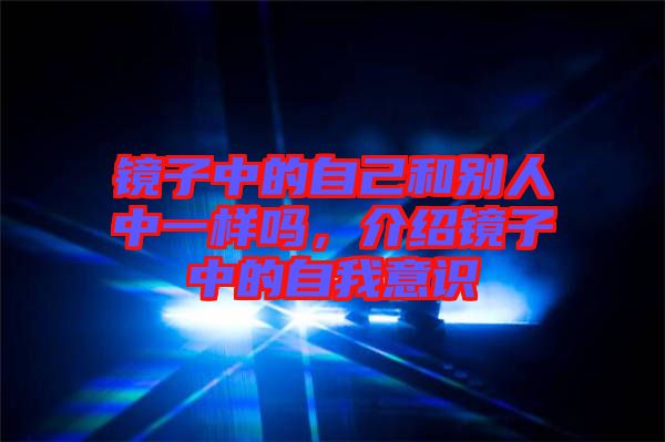 鏡子中的自己和別人中一樣嗎，介紹鏡子中的自我意識(shí)