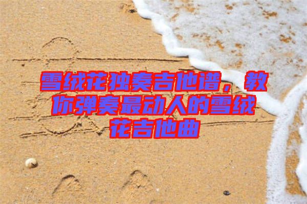 雪絨花獨(dú)奏吉他譜，教你彈奏最動(dòng)人的雪絨花吉他曲