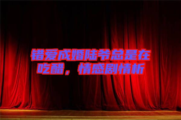 錯愛成婚陸爺總是在吃醋，情感劇情析