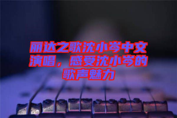 麗達(dá)之歌沈小岑中文演唱，感受沈小岑的歌聲魅力
