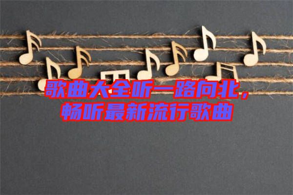 歌曲大全聽(tīng)一路向北，暢聽(tīng)最新流行歌曲
