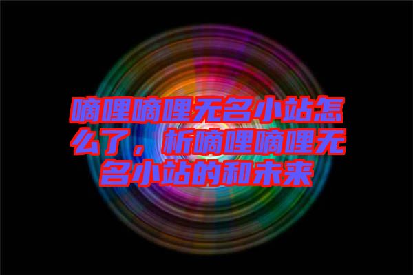 嘀哩嘀哩無名小站怎么了，析嘀哩嘀哩無名小站的和未來