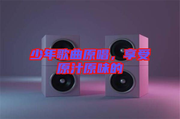 少年歌曲原唱，享受原汁原味的