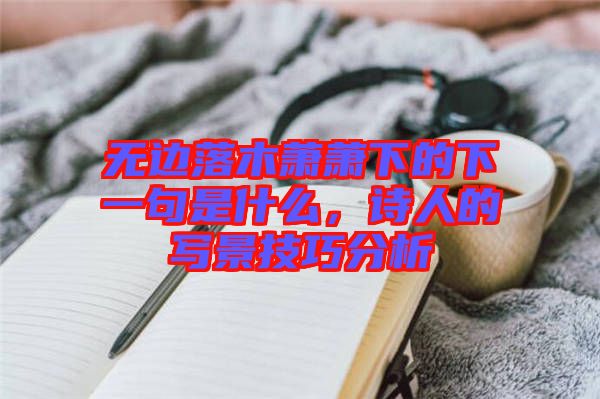 無邊落木蕭蕭下的下一句是什么，詩人的寫景技巧分析