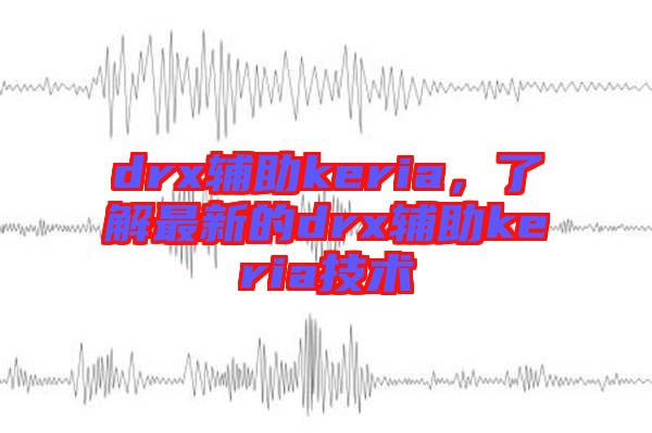 drx輔助keria，了解最新的drx輔助keria技術