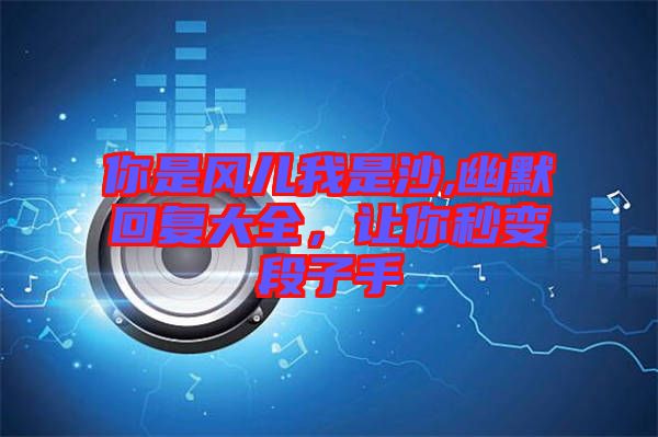 你是風兒我是沙,幽默回復大全，讓你秒變段子手
