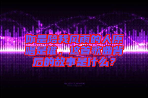你是陪我風雨的人原唱是誰，這首歌曲背后的故事是什么？