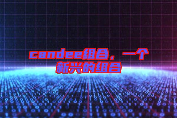 candee組合，一個(gè)新興的組合