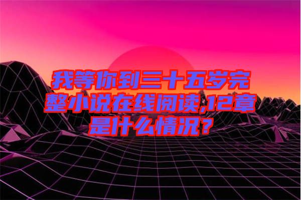 我等你到三十五歲完整小說在線閱讀,12章是什么情況？