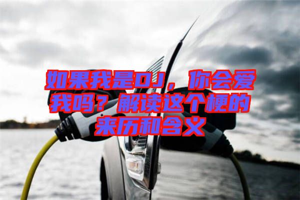 如果我是DJ，你會(huì)愛(ài)我嗎？解讀這個(gè)梗的來(lái)歷和含義